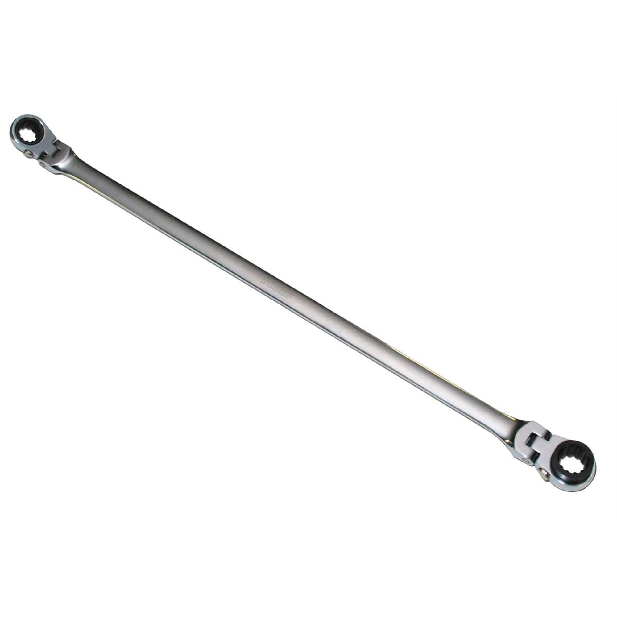 Mountain Ratchet Double Box Flex Wrench — 12mm x 14mm, Extra Long, 90 Tooth Design, Model# MTNRM1214